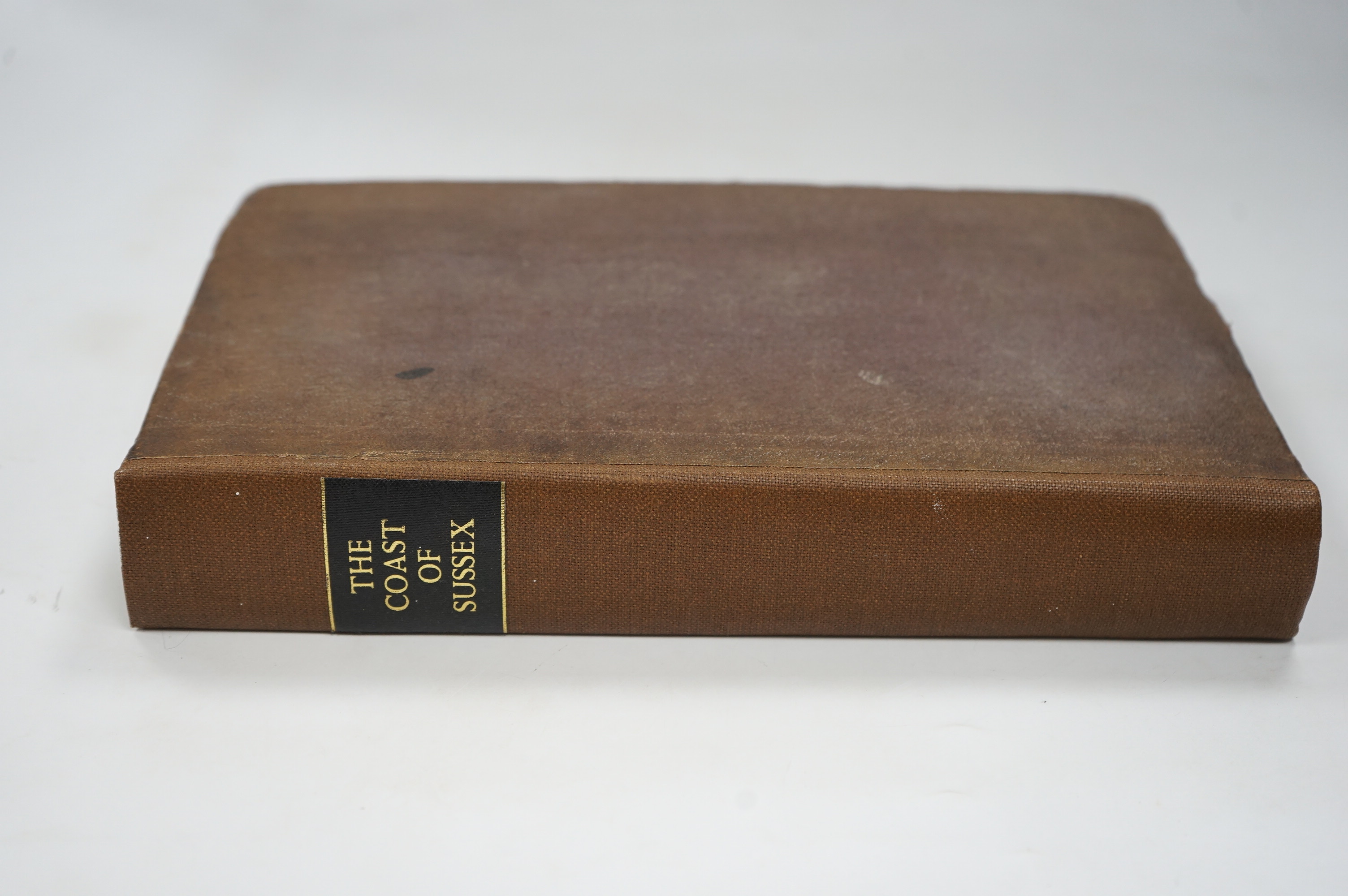 Parry, An Historical and Descriptive Account of the Coast of Sussex, Wright & Son, Brighton, 1833, 1st edition, with engraved title page, a folding map of Sussex, and six full page engravings, complete with 'Brighton Eas